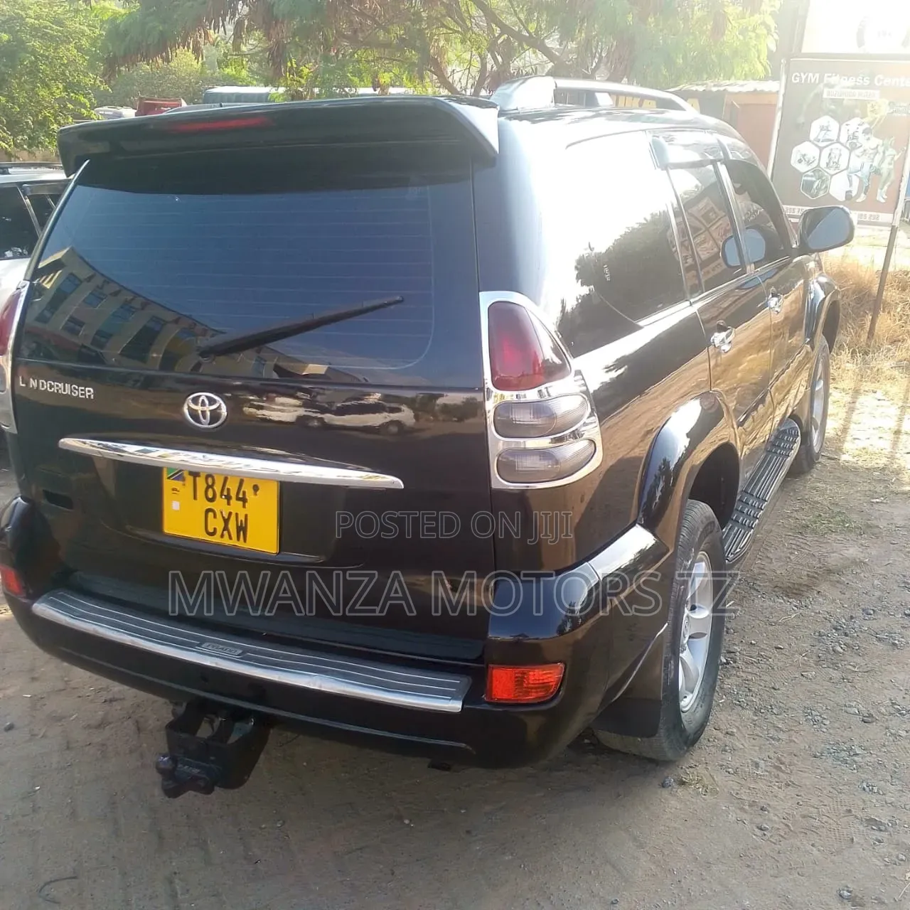 Toyota Land Cruiser Prado 2007 Matt Black