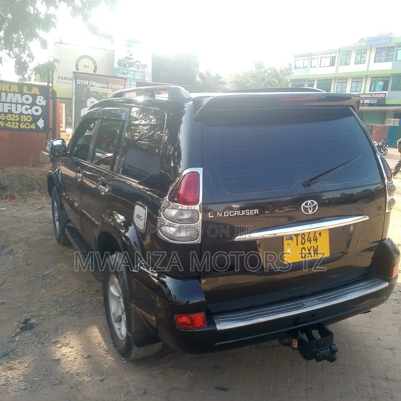 Toyota Land Cruiser Prado 2007 Matt Black