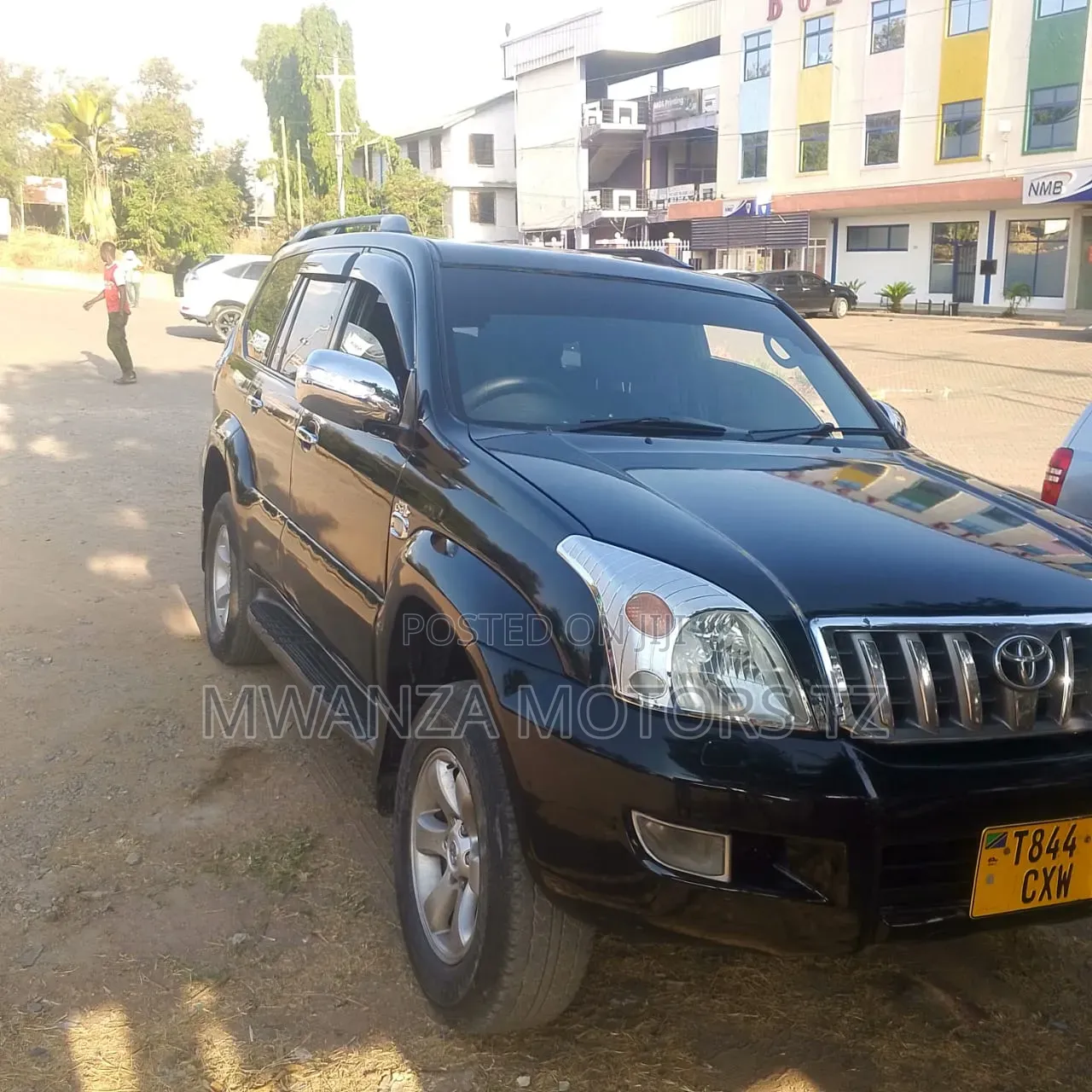 Toyota Land Cruiser Prado 2007 Matt Black