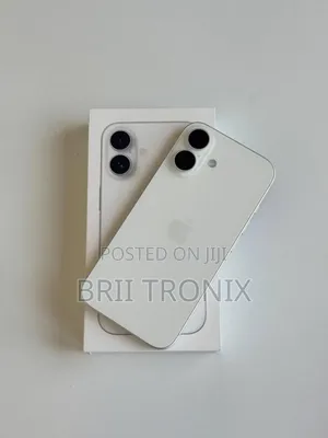 New Apple iPhone 16 256 GB White
