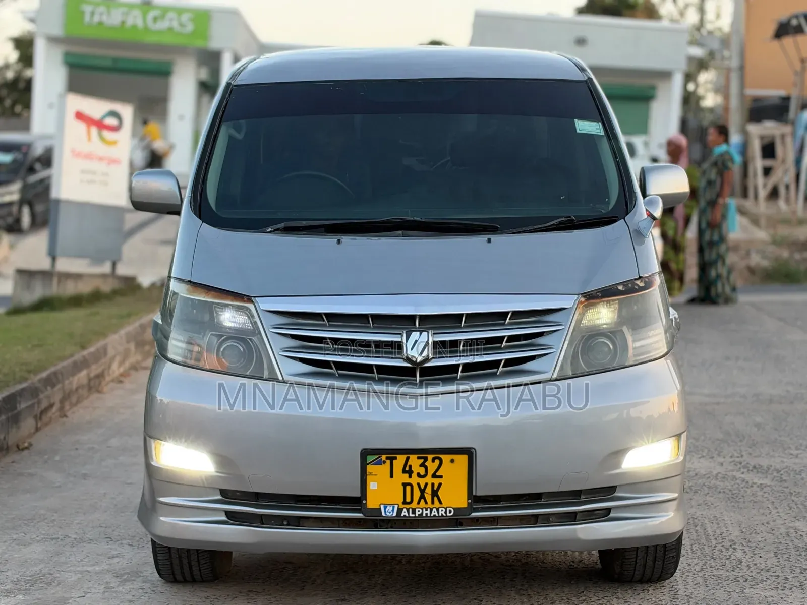 Toyota Alphard 2007 Silver