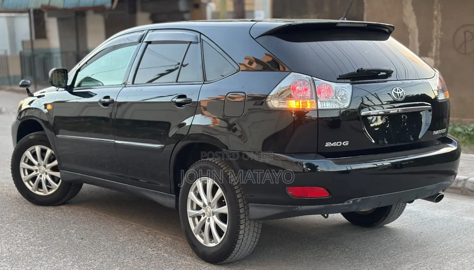 Toyota Harrier 2007 Black