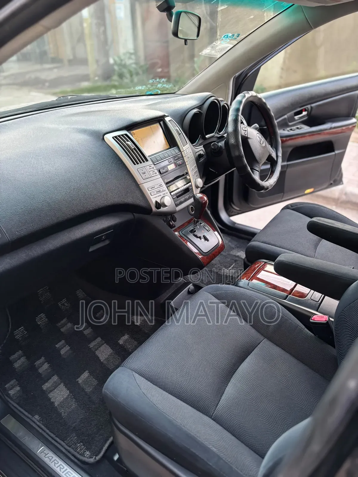 Toyota Harrier 2007 Black