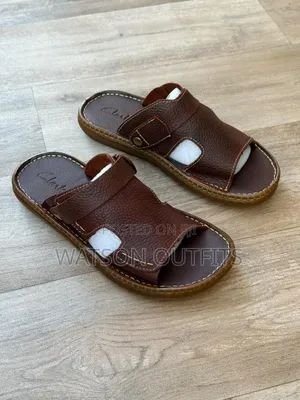Clarks-2 Colours-4 Design Men's Leather Sandals