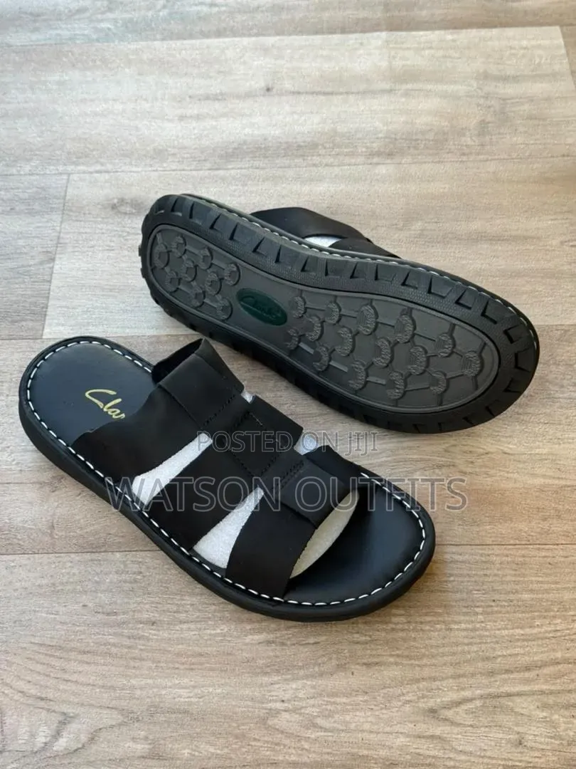Clarks-2 Colours-4 Design Men's Leather Sandals