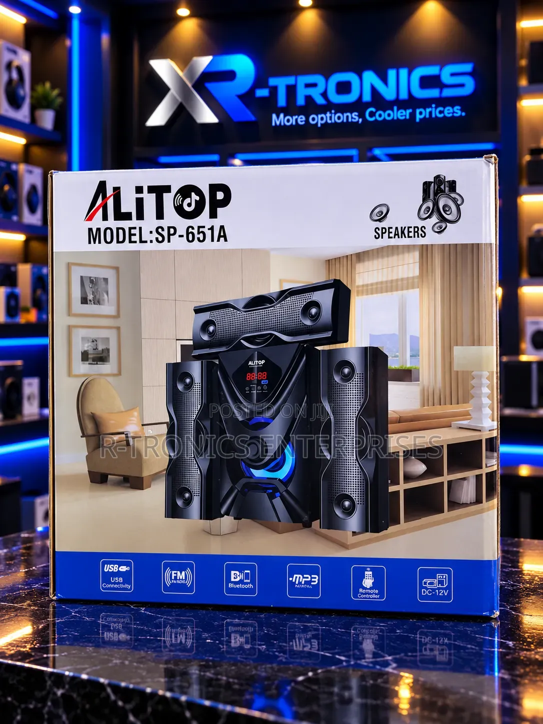 ALITOP SP-651A Multimedia Speaker System.