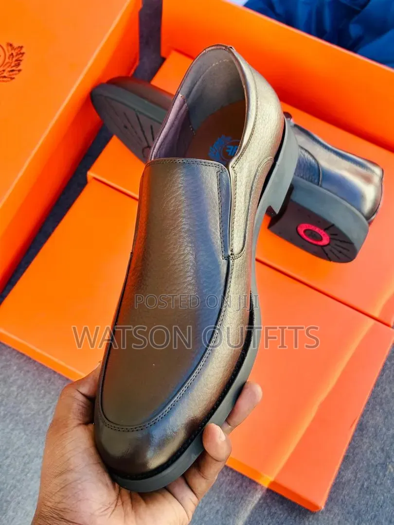 Franco Banneti-2 Colours Design Men's Leather Shoes