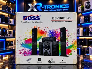 BOSS BS-1689-2L 5.1 Multimedia Speaker System.
