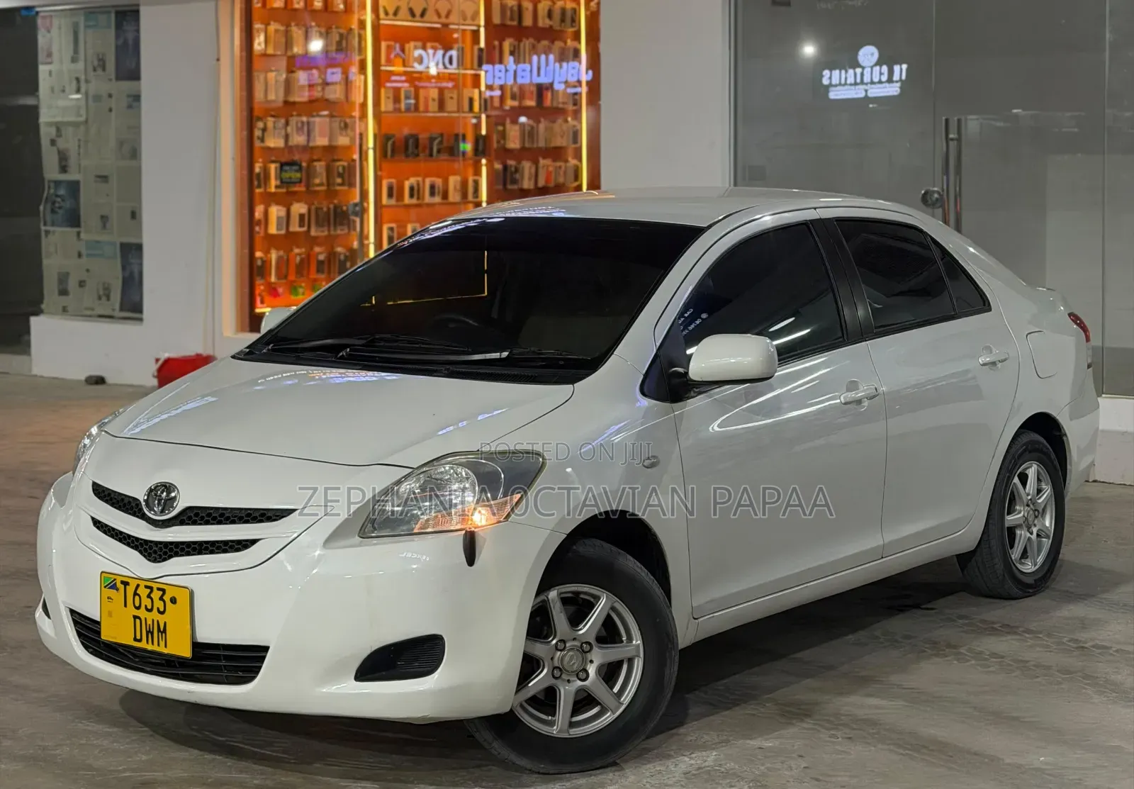 Toyota Belta 2007 White