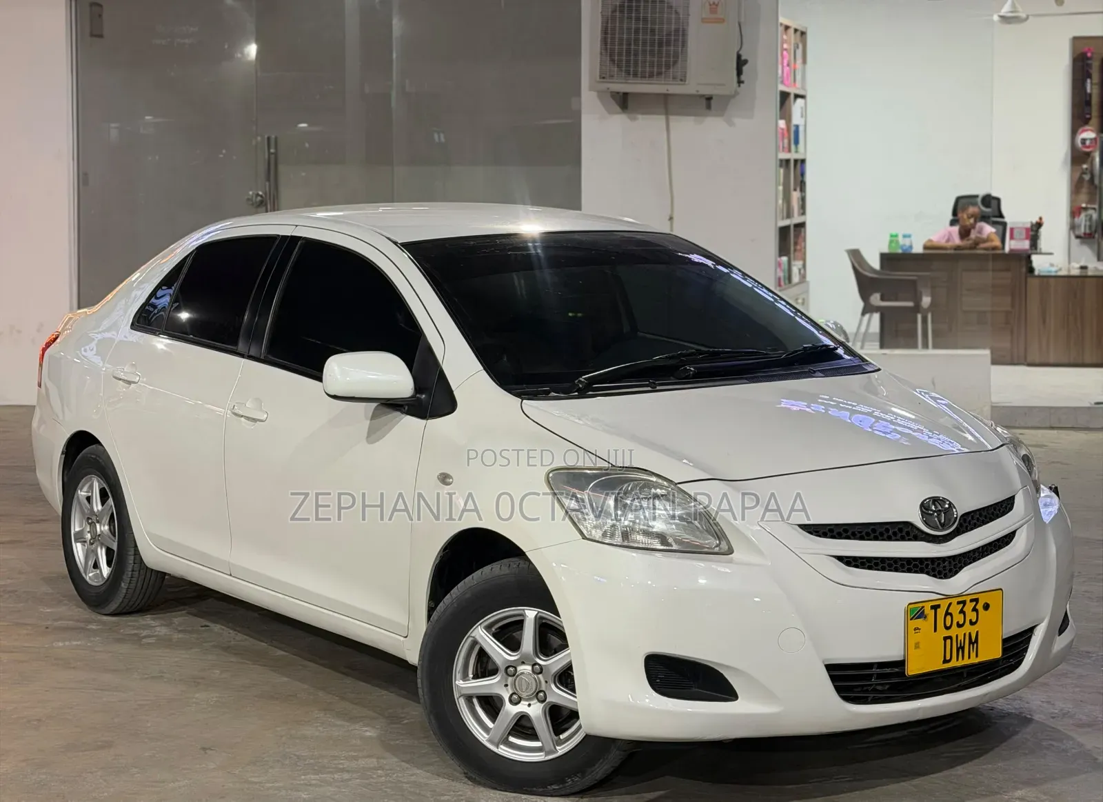 Toyota Belta 2007 White