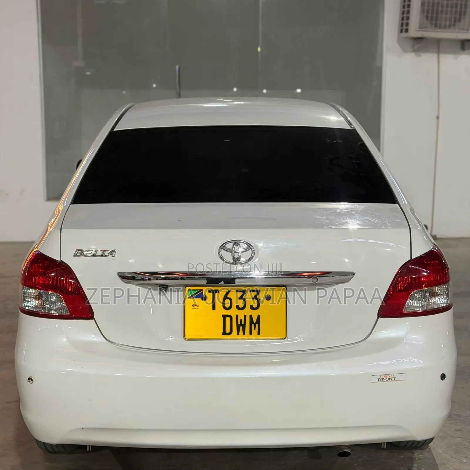 Toyota Belta 2007 White
