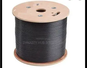 ECA60UU305.0K23PE0 CAT6 UTP 305m 23AWG (0.55mm) Black Outdoor Cable