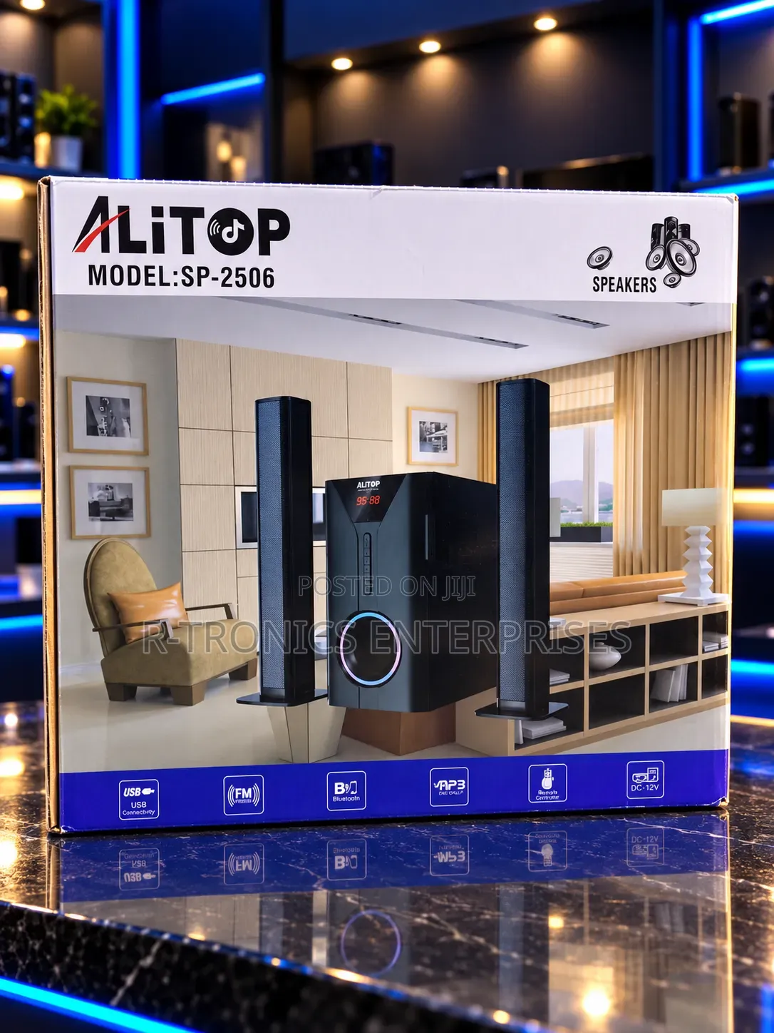 ALITOP SP-2522 Multimedia Speakers
Subwoofer