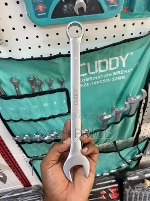 CUDDY 18-Piece Combination Wrench Set (8–32mm)