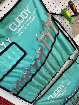 CUDDY 18-Piece Combination Wrench Set (8–32mm)