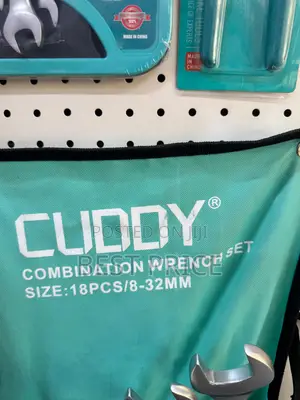CUDDY 18-Piece Combination Wrench Set (8–32mm)