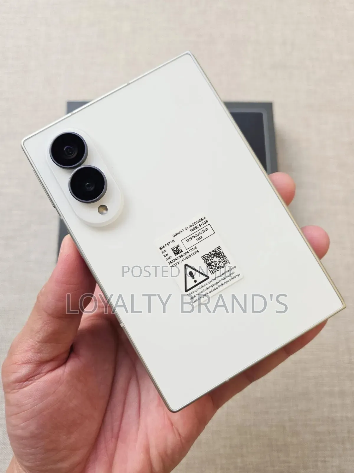 New Samsung Galaxy Z Fold8 256 GB White