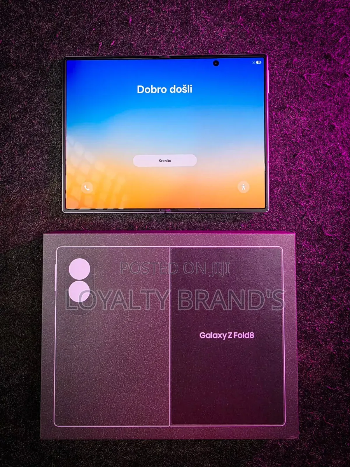 New Samsung Galaxy Z Fold8 512 GB Purple