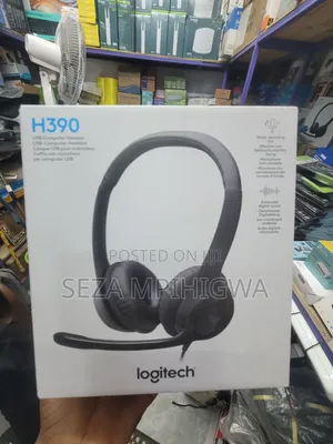 Logitech H390 USB Headset | Inafaa Kwa Zoom, Teams, Calls & Gaming