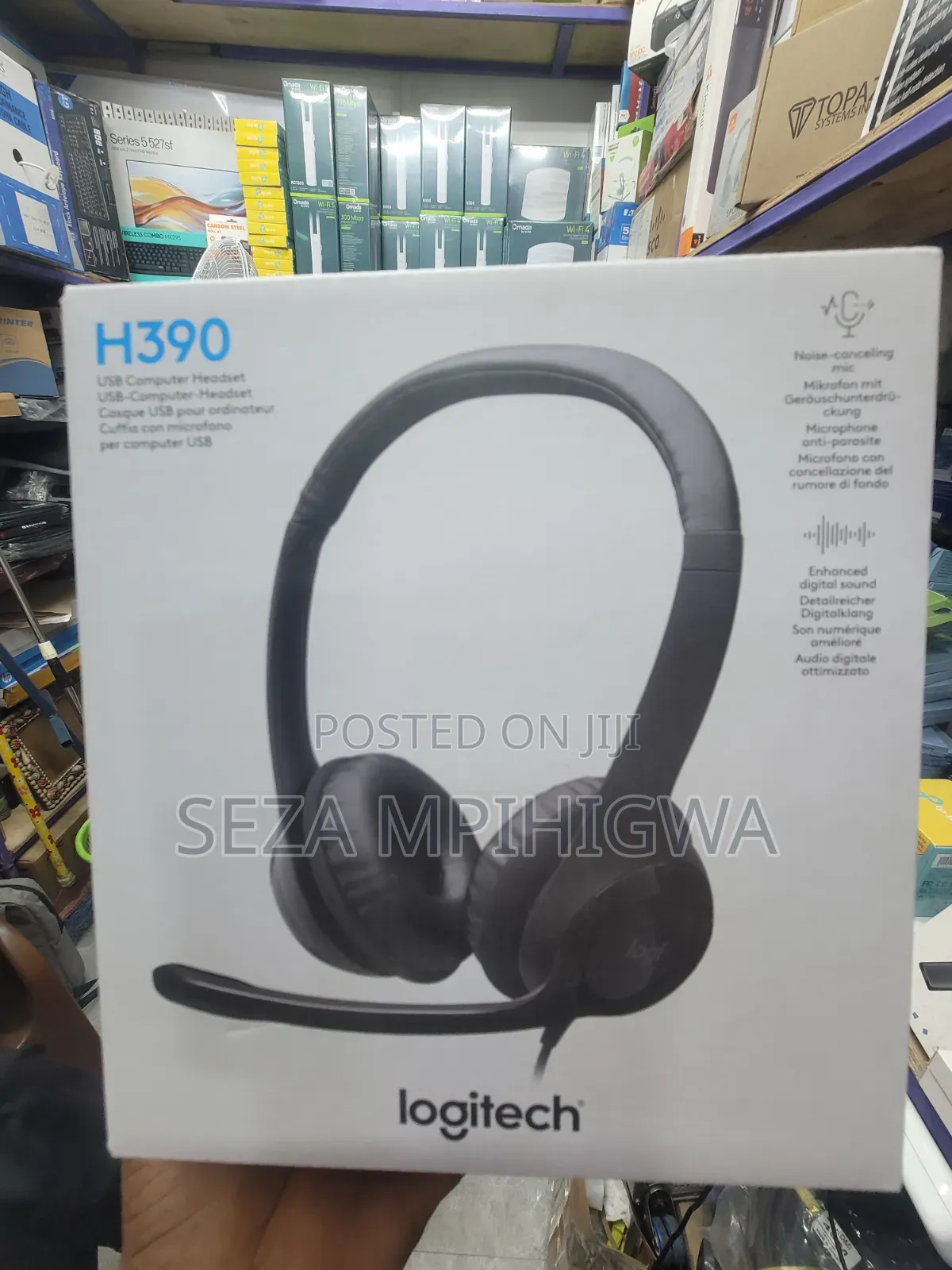 Logitech H390 USB Headset | Inafaa Kwa Zoom, Teams, Calls & Gaming