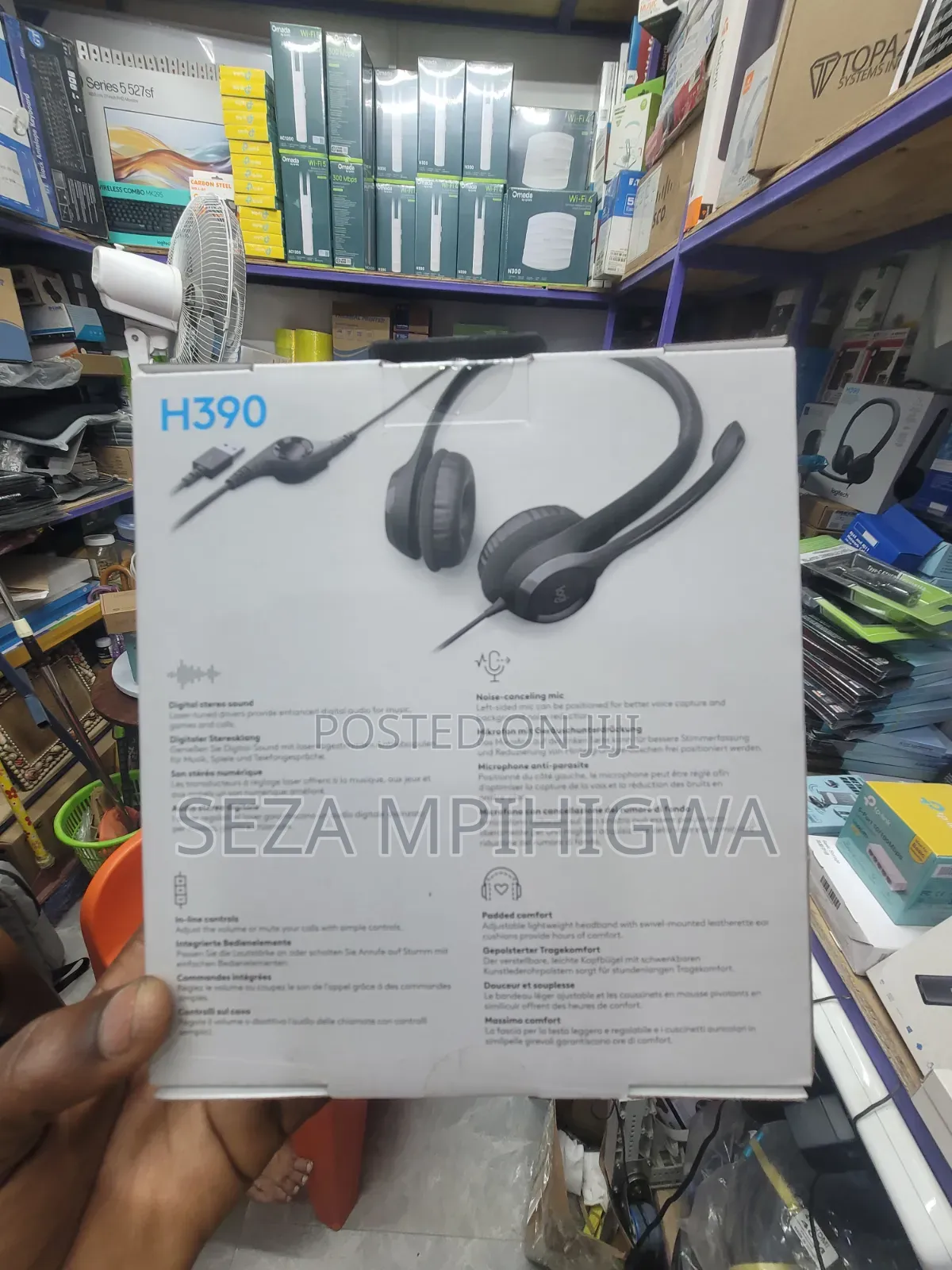 Logitech H390 USB Headset | Inafaa Kwa Zoom, Teams, Calls & Gaming
