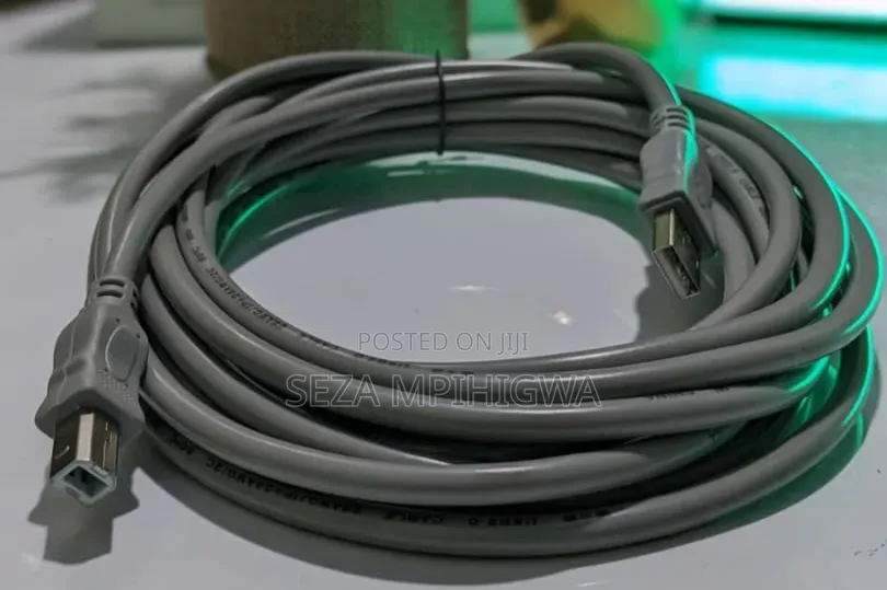 Printer Cable (Grey ) Colored