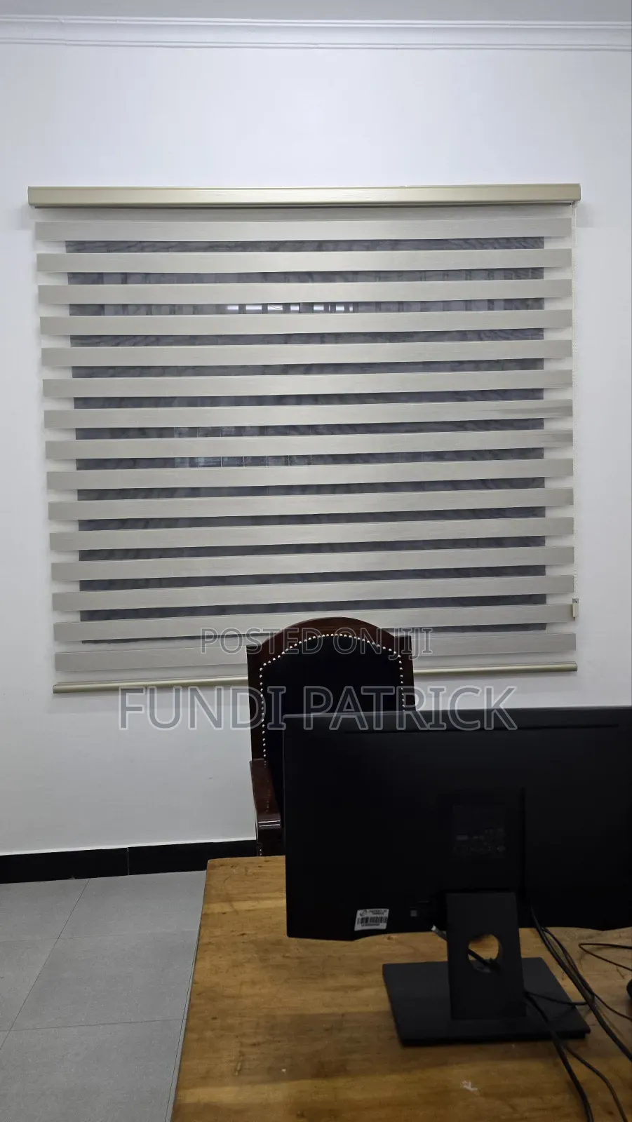 Zebla Blinds Curtain Office