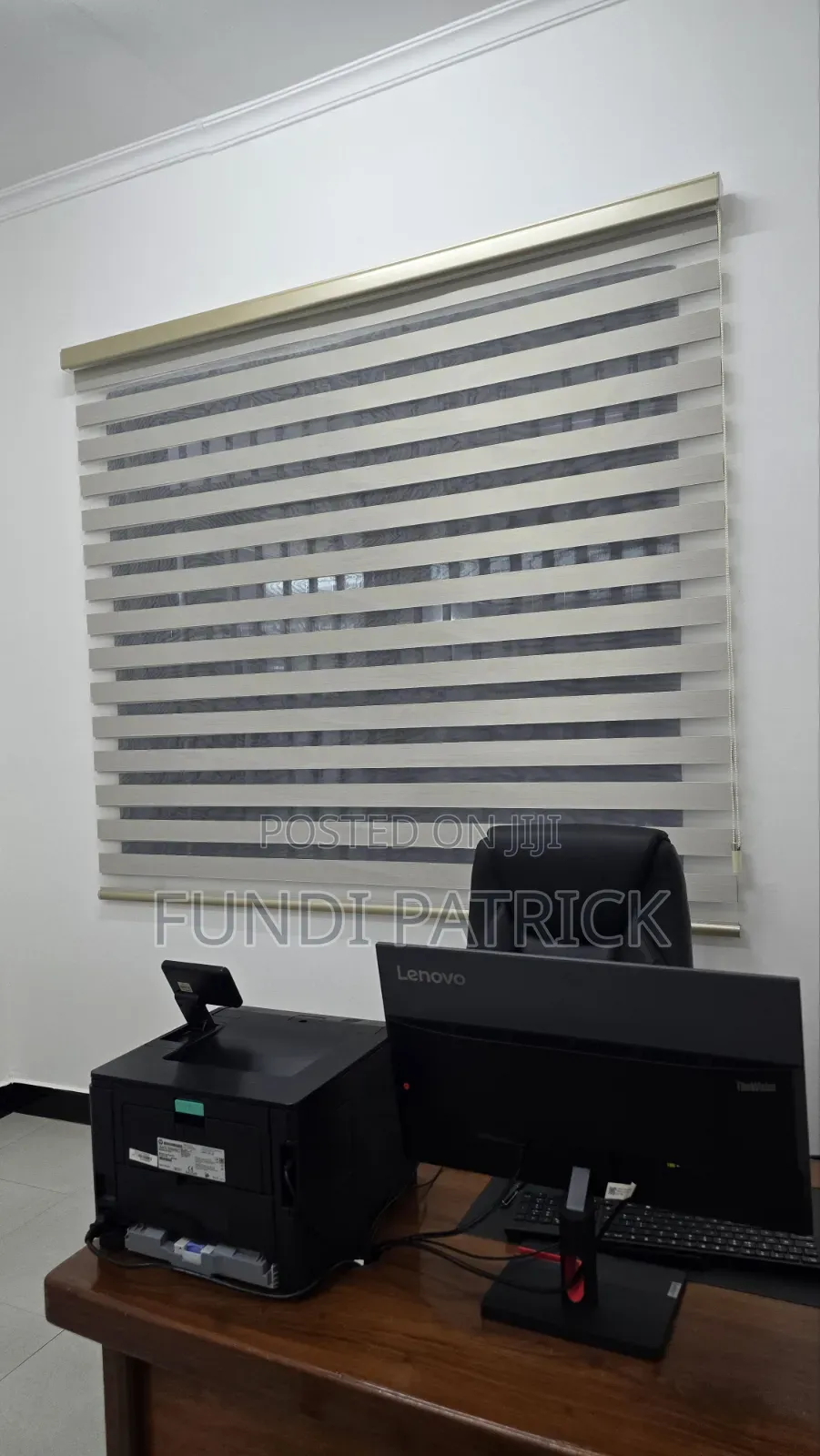 Zebla Blinds Curtain Office