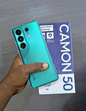New Tecno Camon 50 Pro 256 GB Blue