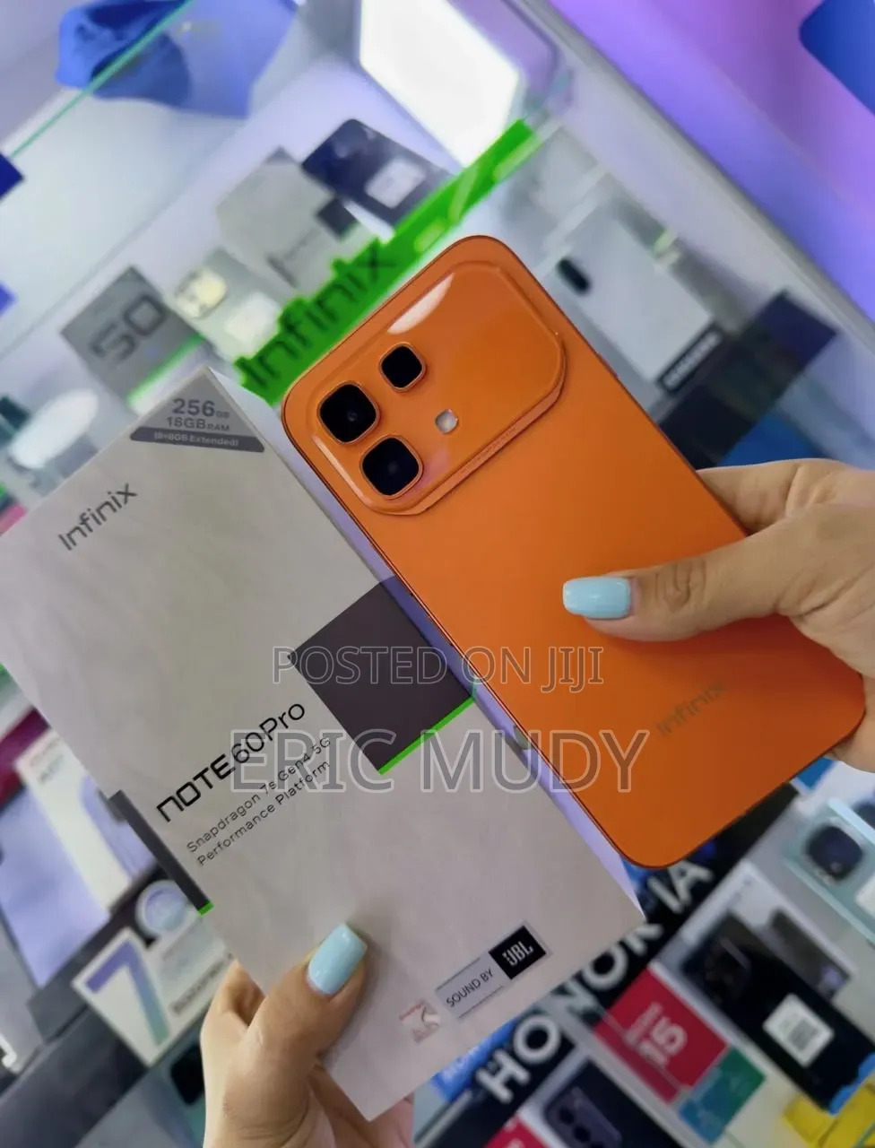 New Infinix Note 60 Pro 256 GB Black
