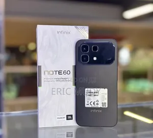 New Infinix Note 60 Pro 256 GB Black