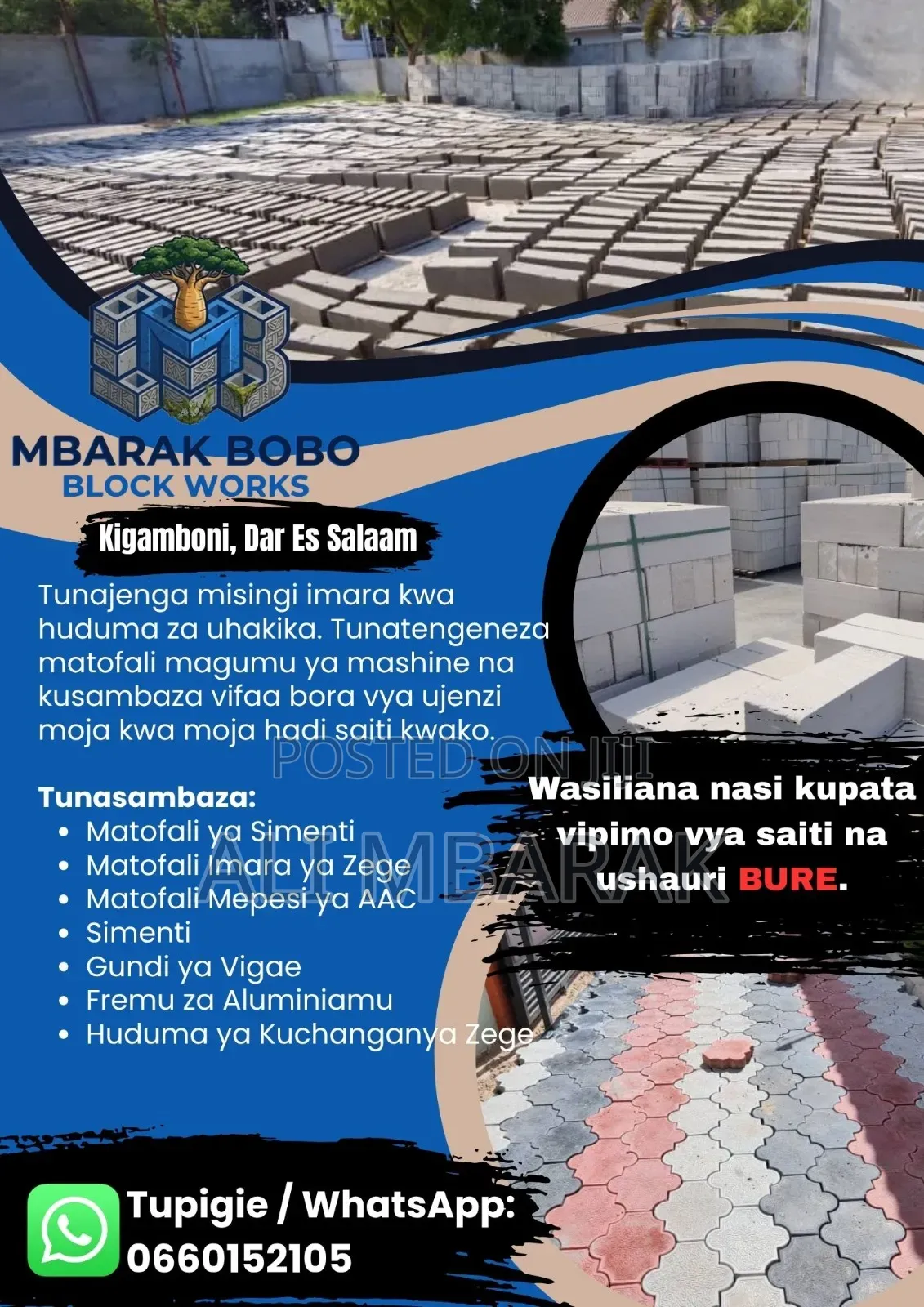 Cement Bricks / Blocks