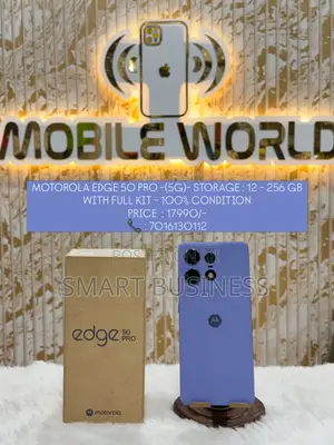 New Motorola Edge 50 Pro 256 GB Purple