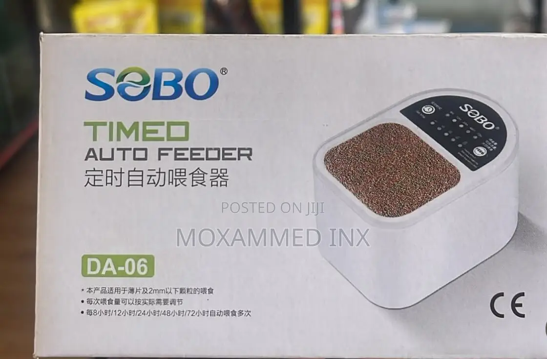 SOBO DA-06 Timed Auto Feeder (An Automatic Fish Feeder for Aq
