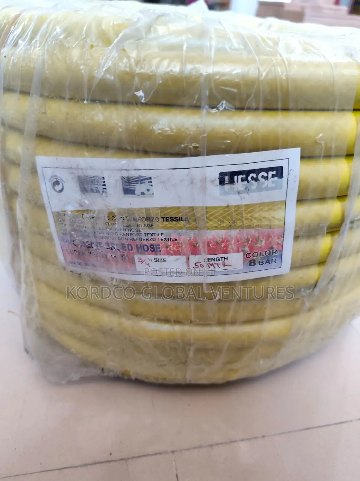 Yellow Hose Pipe
