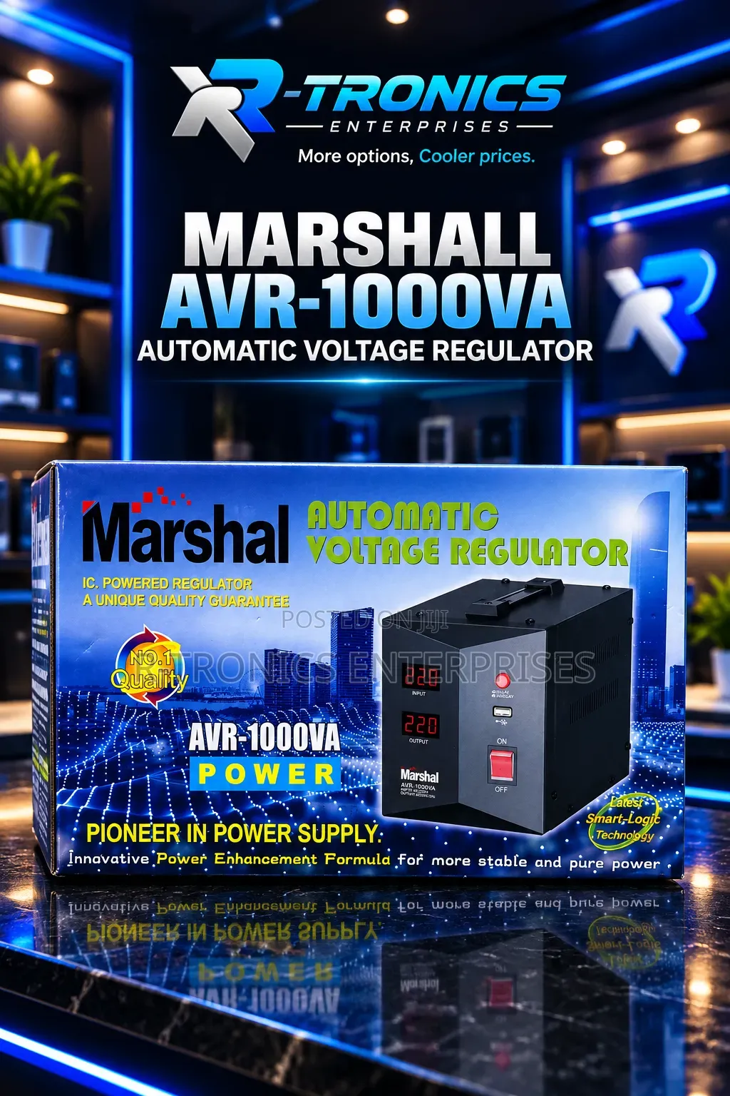 Marshal AVR-1000VA Automatic Voltage Regulator
