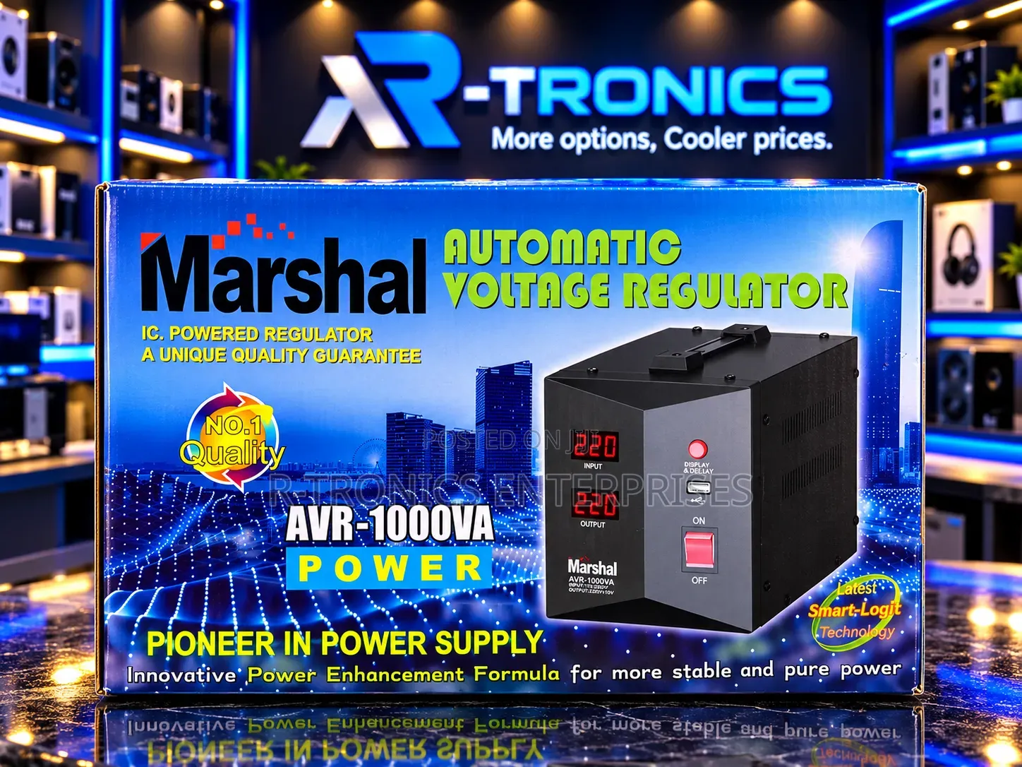 Marshal AVR-1000VA Automatic Voltage Regulator