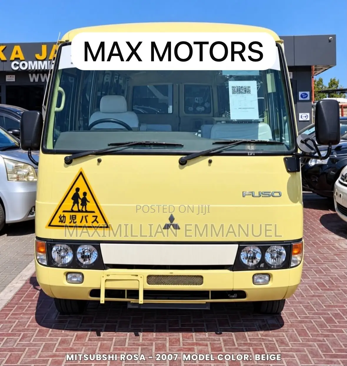 Mitsubishi Rosa 2007 Yellow