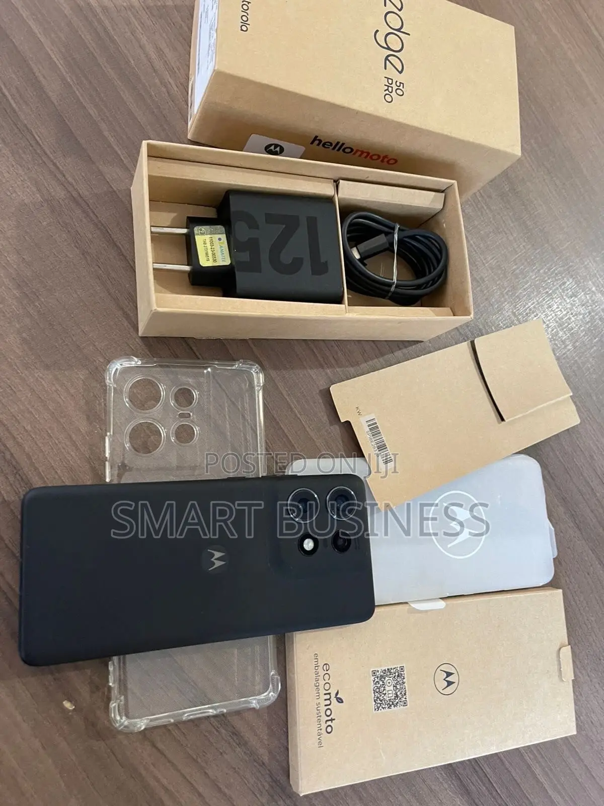 New Motorola Edge 50 Pro 256 GB Black