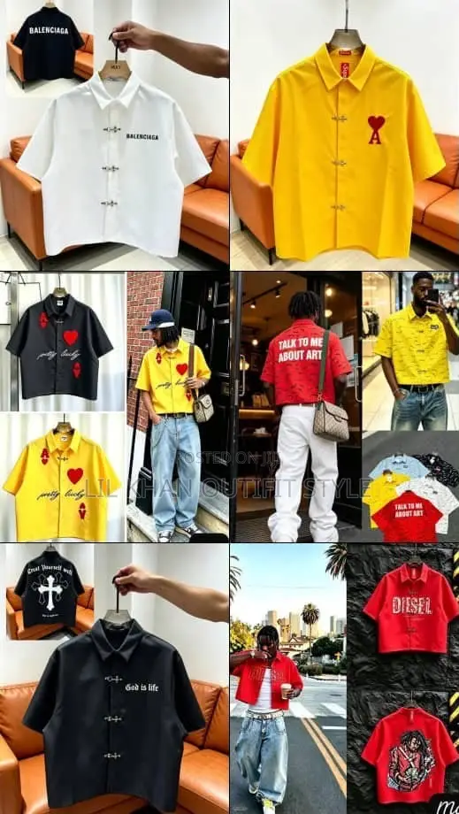 Drip Shirts - Chinese Button Edition