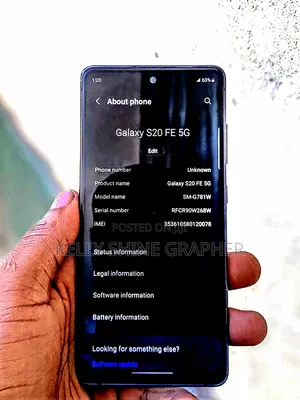 Samsung Galaxy S20 Ultra 5G 128 GB Blue
