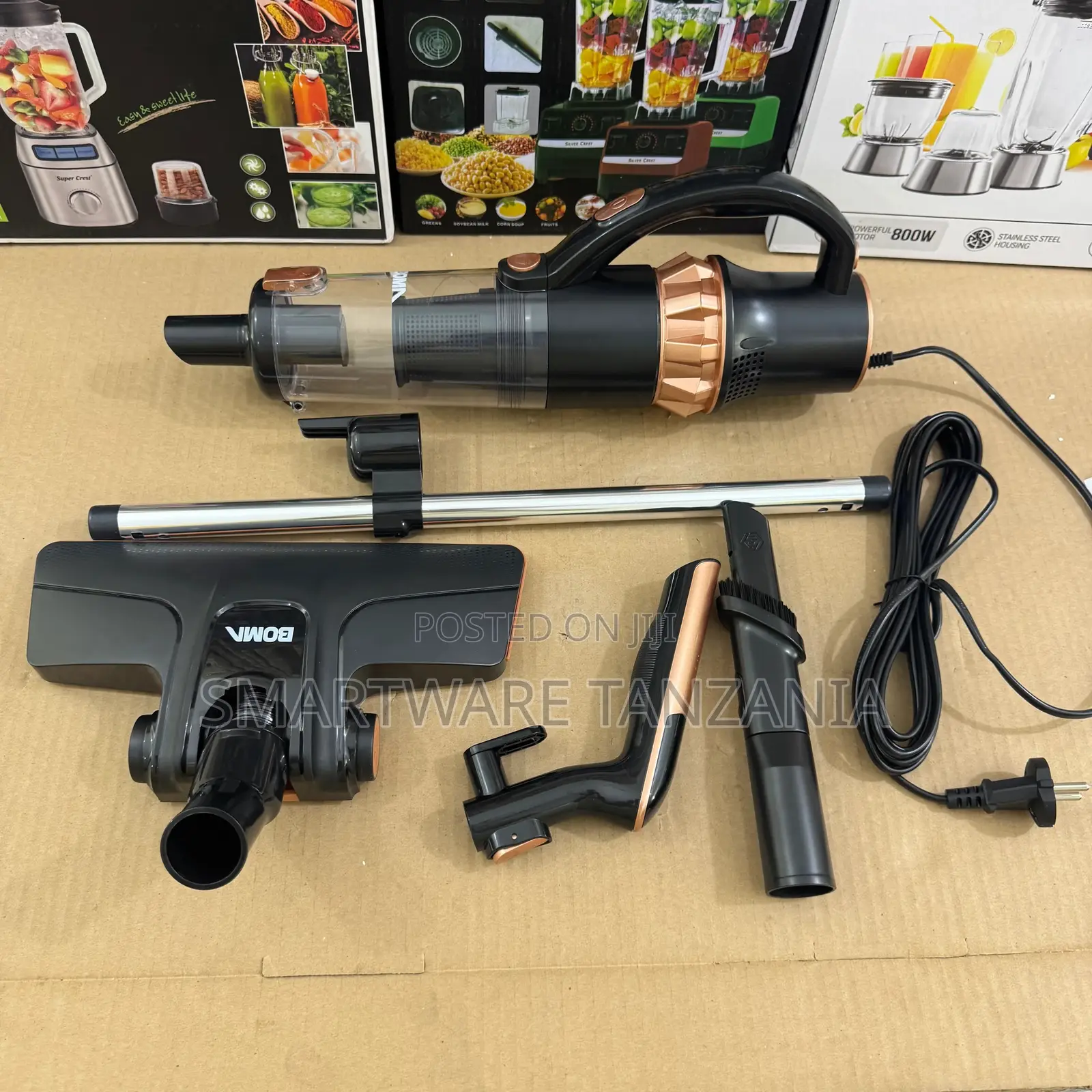 BOMA Vacuum Cleaner BM-1916 2600W With 800ml Capacity, HEPA Filter
