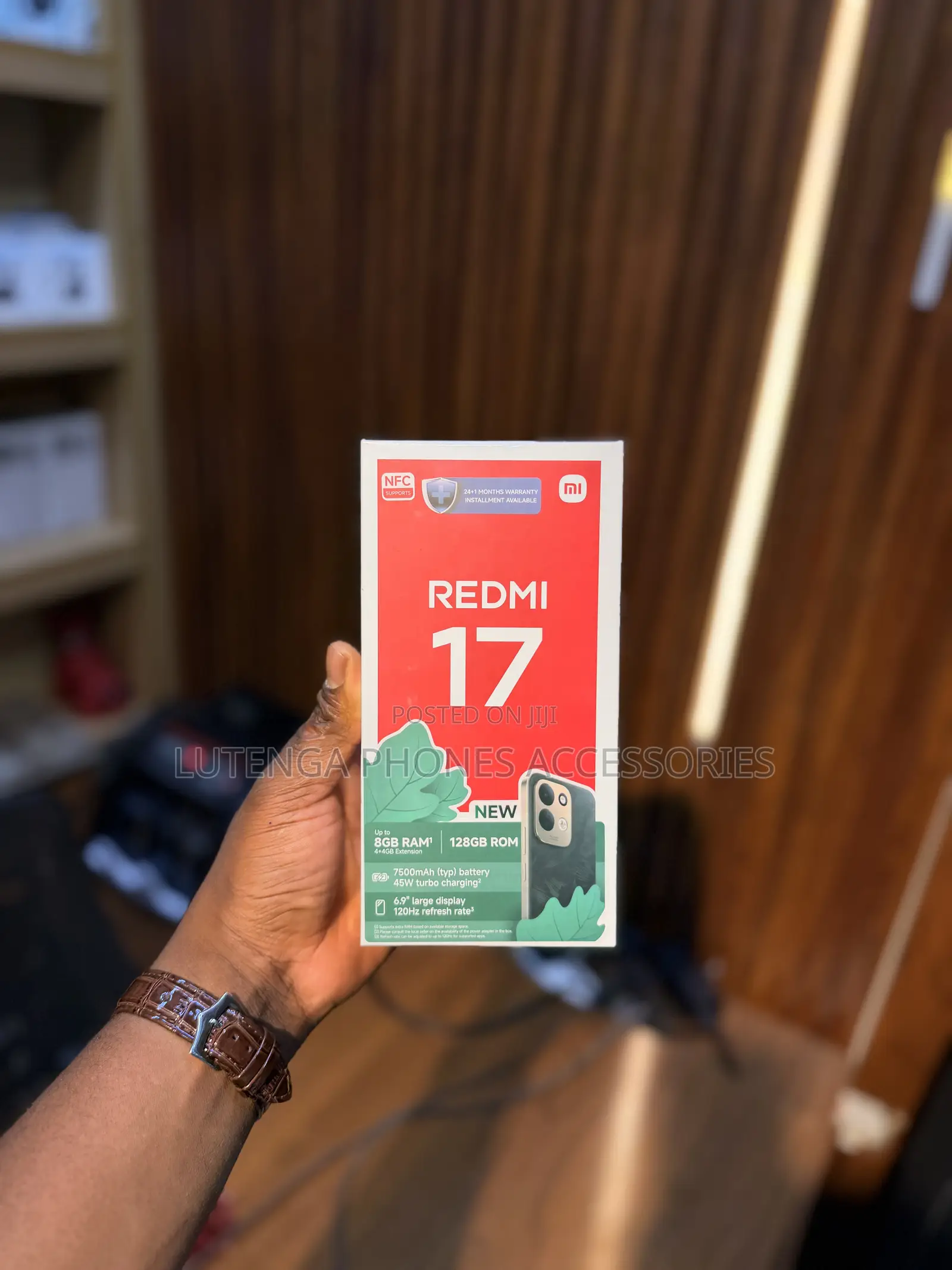 New Xiaomi Redmi 17 128 GB Black