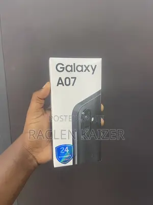 New Samsung Galaxy A07 64 GB Black