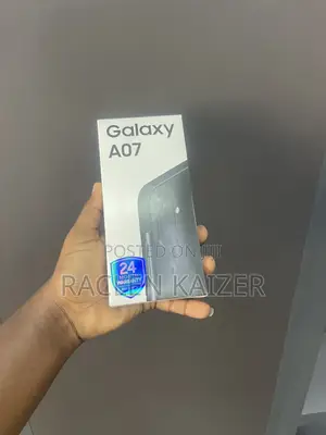 New Samsung Galaxy A07 128 GB Black