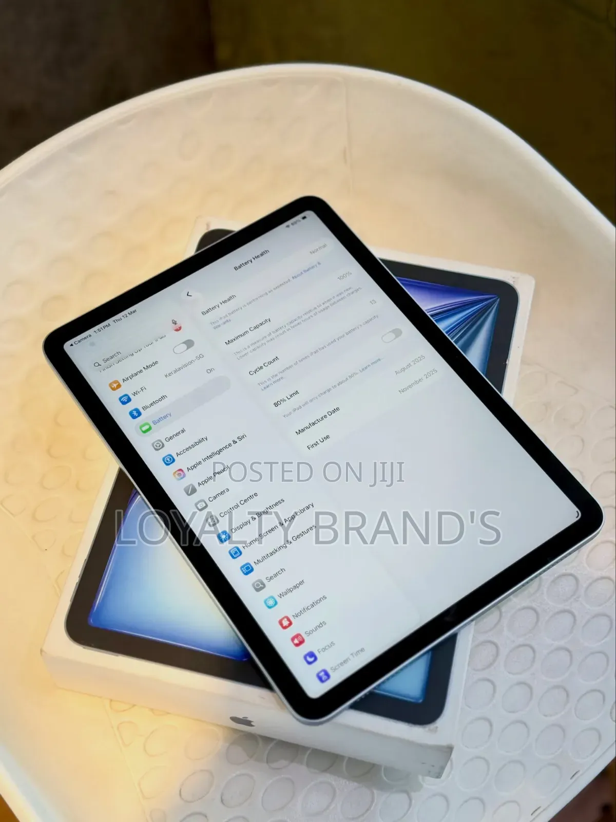 New Apple iPad Air 13 (2024) 128 GB Gray