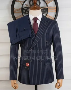 Beautiful Line Stripes Men's Suits New and Original