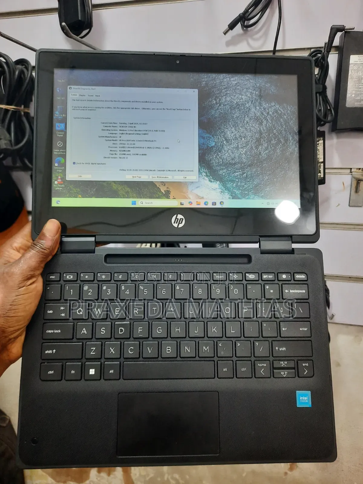 Laptop HP ProBook x360 11 G6 EE 4GB Intel Celeron SSD 128GB