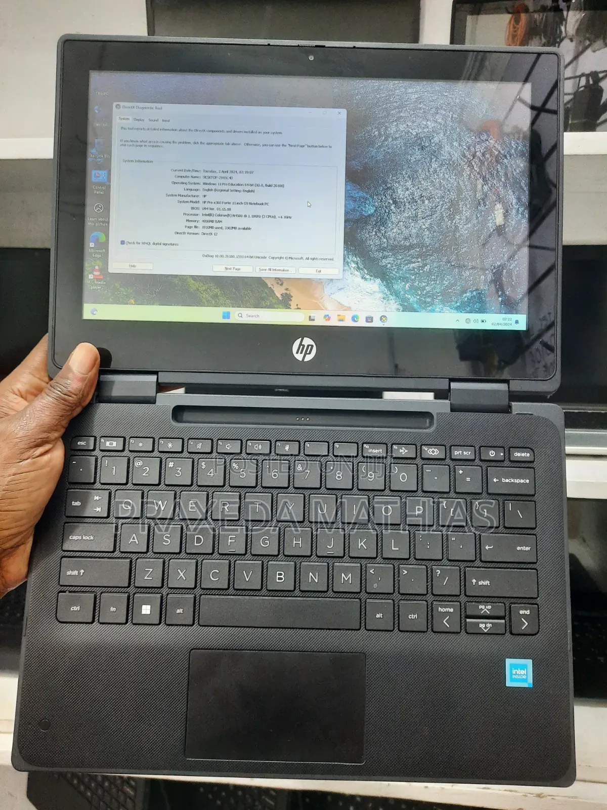 Laptop HP ProBook x360 11 G6 EE 4GB Intel Celeron SSD 128GB