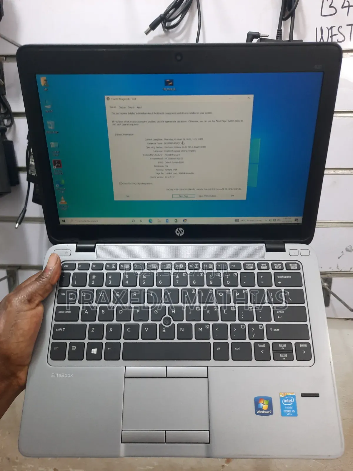 Laptop HP EliteBook 820 4GB Intel Core i5 SSD 128GB